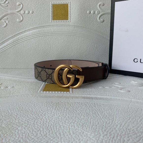 GG thin belts with Double G buckle main image 7